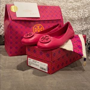 Tory Burch Minnie Travel Ballet with Logo